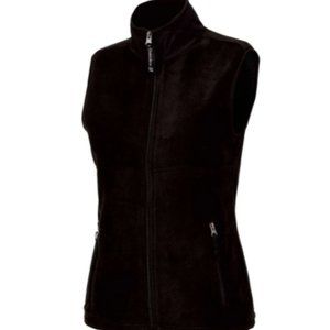 Charles River Black Ridgeline Fleece Vest